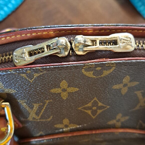 Louis Vuitton Ellipse Brown and Tan Hand Bag-EUC Plus-Padlock/Key - Picture 11 of 11